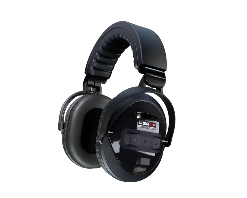 New XP DEUS 2 Wireless Headphones 2 The XP WSA 2 XSL Headphones - Sideview