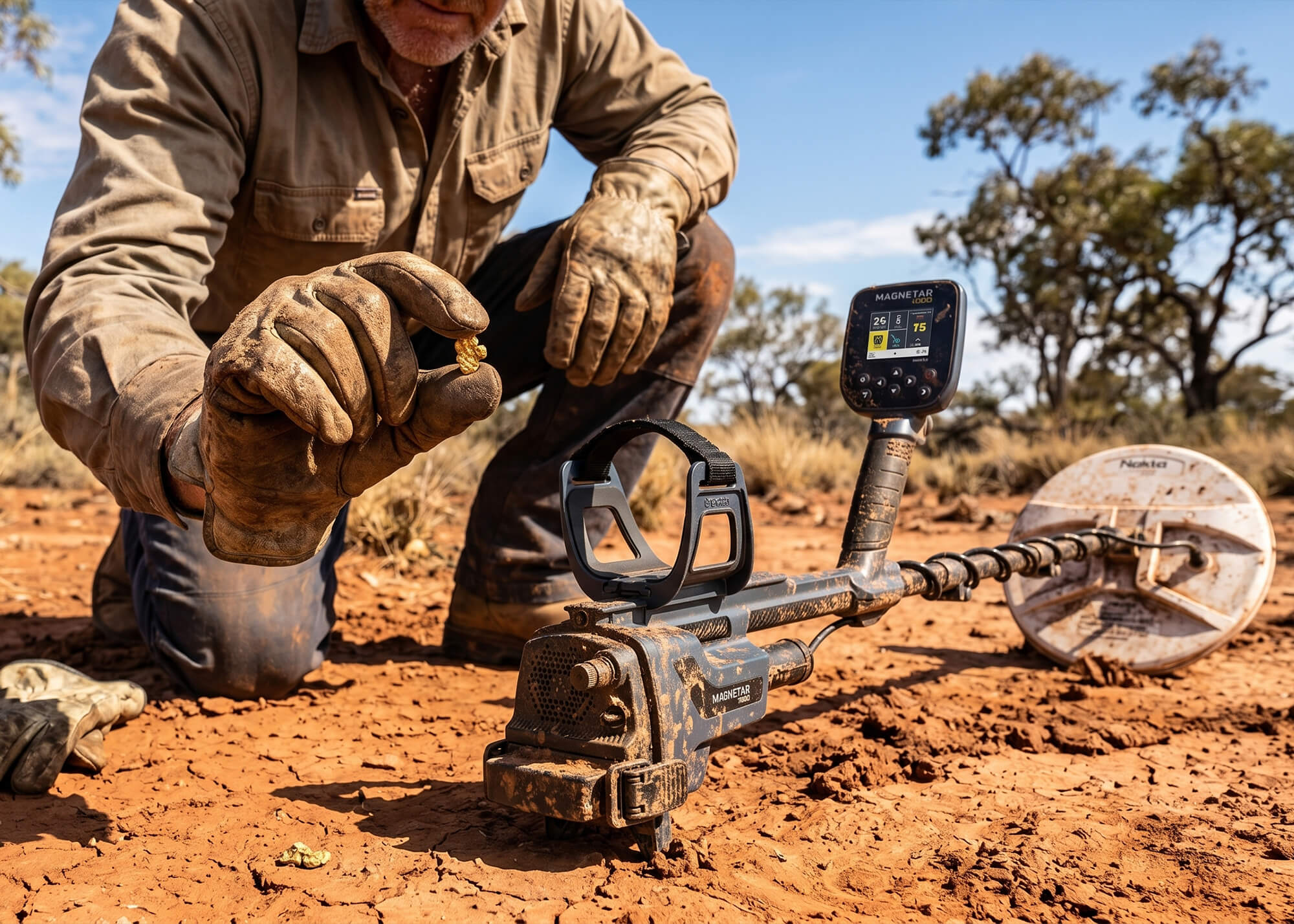 Nokta Magnetar 9000 Gold Detector 2 Nokta Magnetar 9000 Finds a Big Gold Nugget in Southern Africa