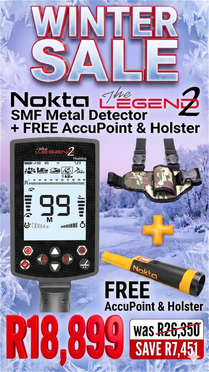 MDSA Winter Sale - Nokta Legend 2 Metal Detector