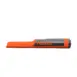 Side view of the black and orange Nokta AccuPoint Lite pinpointer