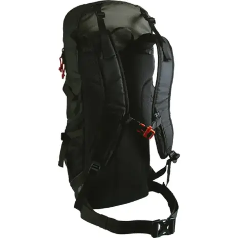 XP Backpack 240 - rear view of backpack with padded straps XP Backpack 240 - rear view of backpack with padded straps