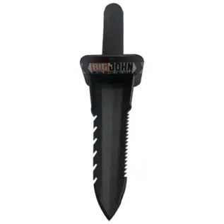 Metal Detectors South Africa 25 BIG John Metal Detecting Hand Digger - black hand digger in branded belt sheath