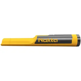 Metal Detectors South Africa 21 Nokta AccuPoint Pinpointer - side view of yellow and black Nokta pinpointer