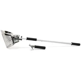 Metal Detectors South Africa 30 Nokta Premium Sand Scoop 3-IN-1 Set - long metal sand scoop with black grips and separate short handle