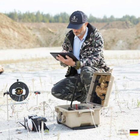 OKM GeoSeeker 3D Geoelectric Water & Cavity Detector With Tablet OKM GeoSeeker 3D Geoelectric Water & Cavity Detector With Tablet